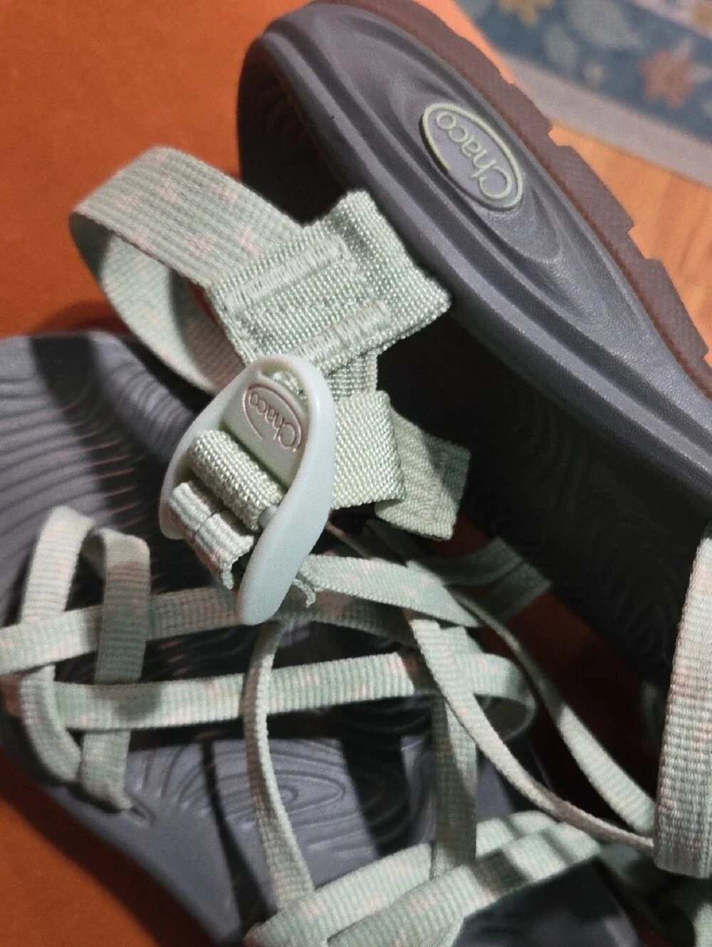 Chaco Women's Zx/2 Mint Green Double Strap Sandals